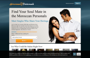 Moroccan Personals Moroccan Personals Homepage Image